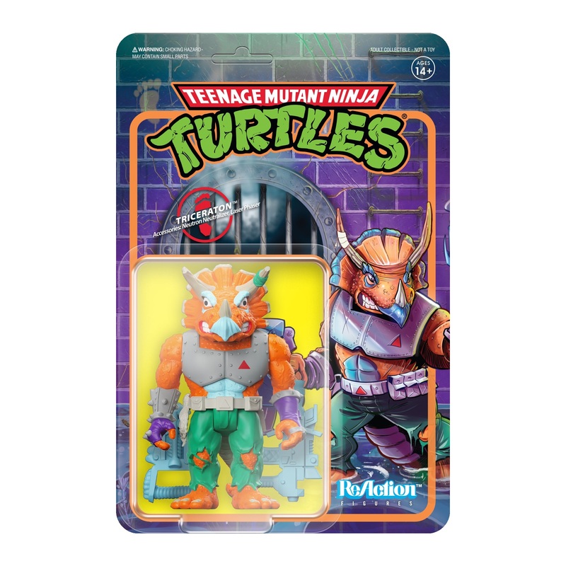 Teenage Mutant Ninja Turtles ReAction Wave 6 – Triceraton