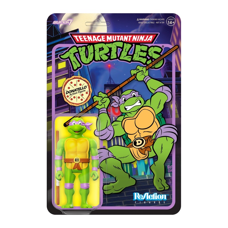 Teenage Mutant Ninja Turtles ReAction Wave 7 – Donatello Toon