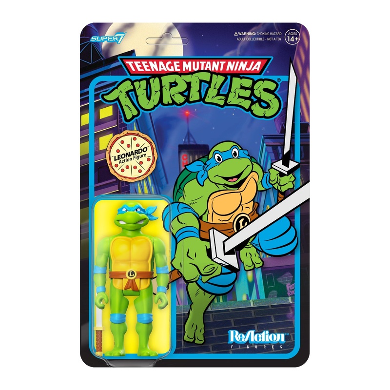 Teenage Mutant Ninja Turtles ReAction Wave 7 – Leonardo Toon