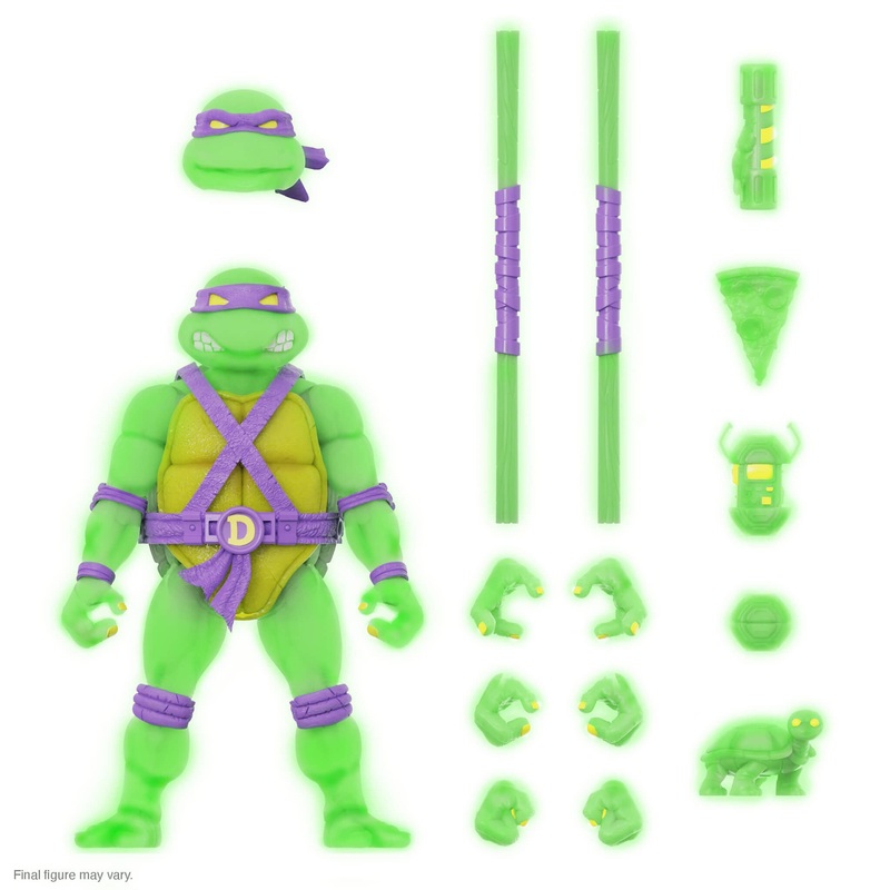 Teenage Mutant Ninja Turtles ULTIMATES! – Donatello [Mutagen Ooze Glow] (Pre-Order Exclusive)