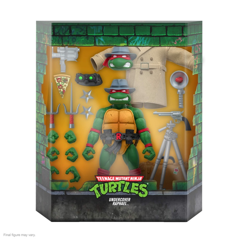 Teenage Mutant Ninja Turtles ULTIMATES! Wave 1 – Raphael (Undercover) [BBTS]