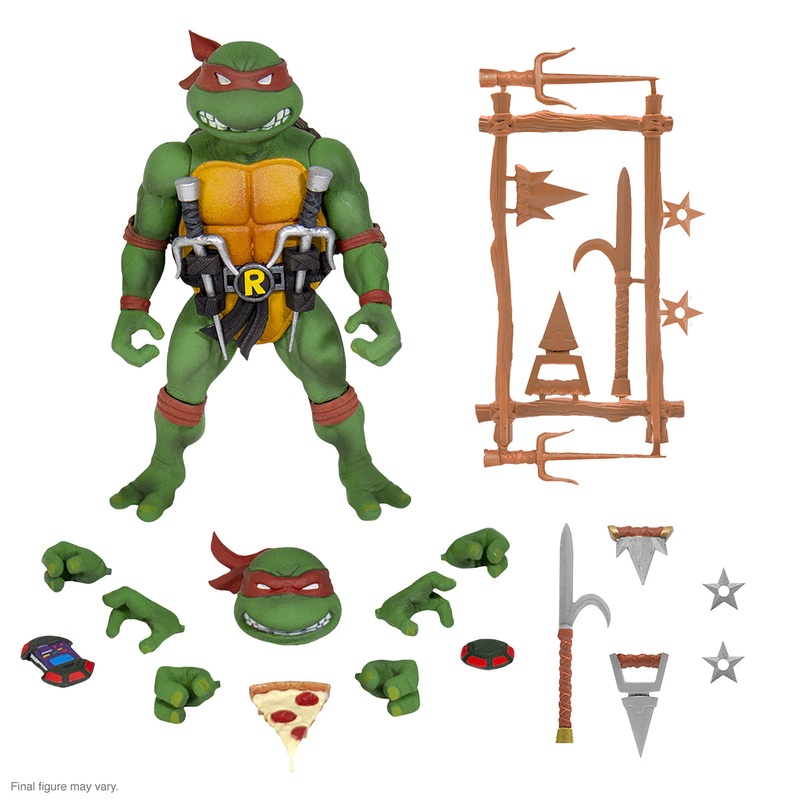 Teenage Mutant Ninja Turtles ULTIMATES!  Wave 1 – Raphael V2
