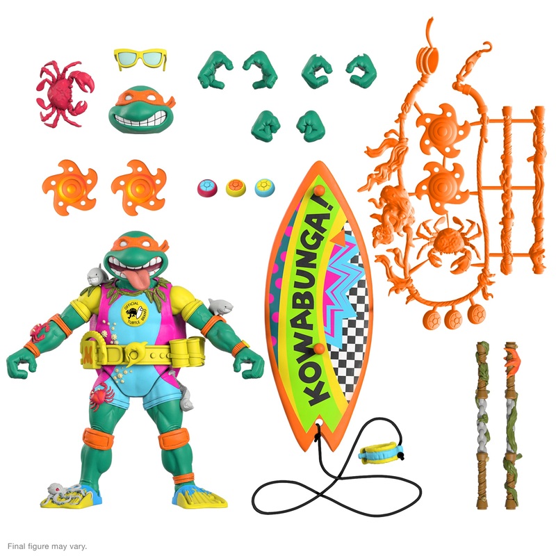 Teenage Mutant Ninja Turtles ULTIMATES! Wave 6 – Mike the Sewer Surfer