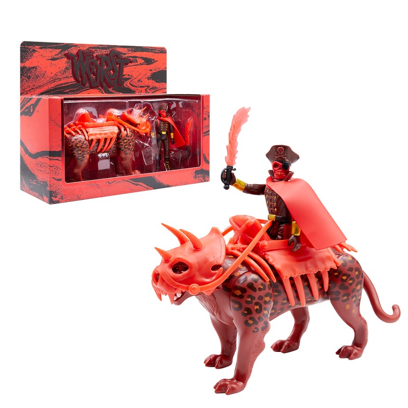 The Four Worstmen of the Apocalypse ReAction Figure – Captain Deadstar and War Jaguar