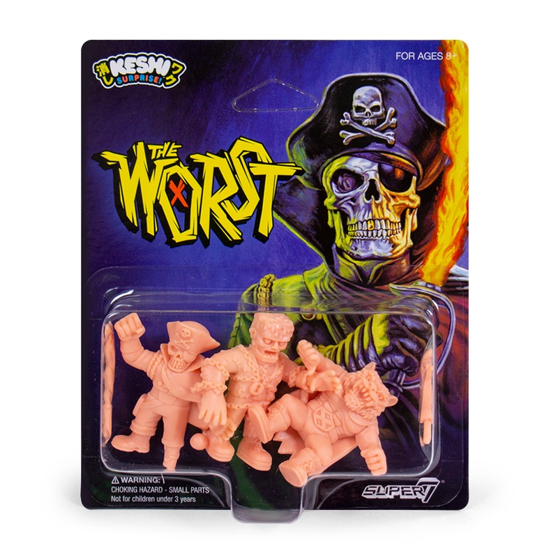 The Worst Keshi Pack A – Red Tiger, Captain Deadstar, Frankenghost