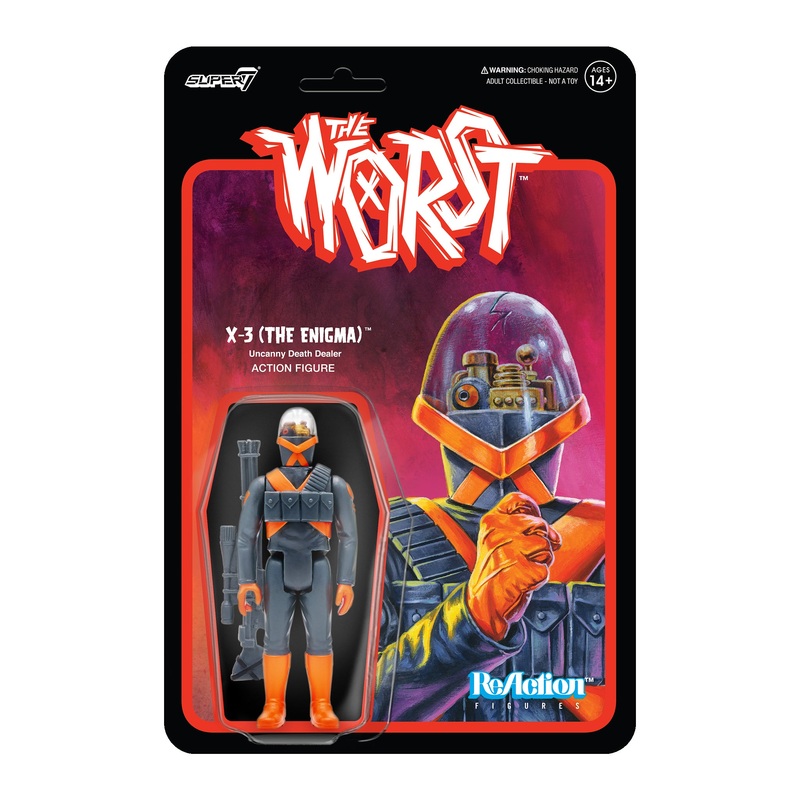 The Worst ReAction Figures Wave 3 – X-3 (The Enigma)