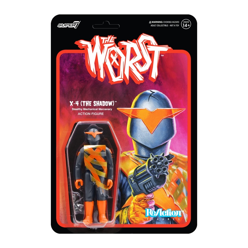 The Worst ReAction Figures Wave 3 – X-4 (The Shadow)