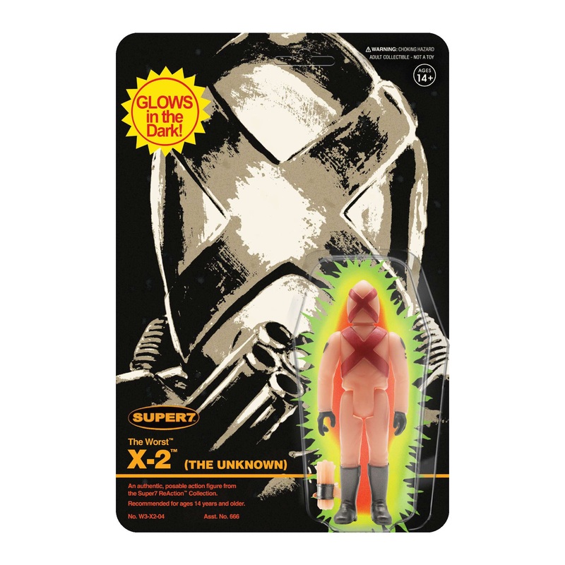 The Worst ReAction Figures Wave 3C – X-2 (Monster Glow) SDCC 22