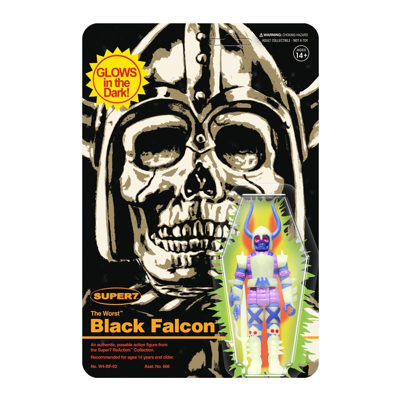 The Worst ReAction Wave 1 – Black Falcon (Monster Glow)