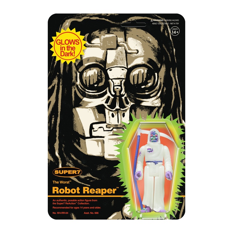 The Worst ReAction Wave 1 – Robot Reaper (Monster Glow)