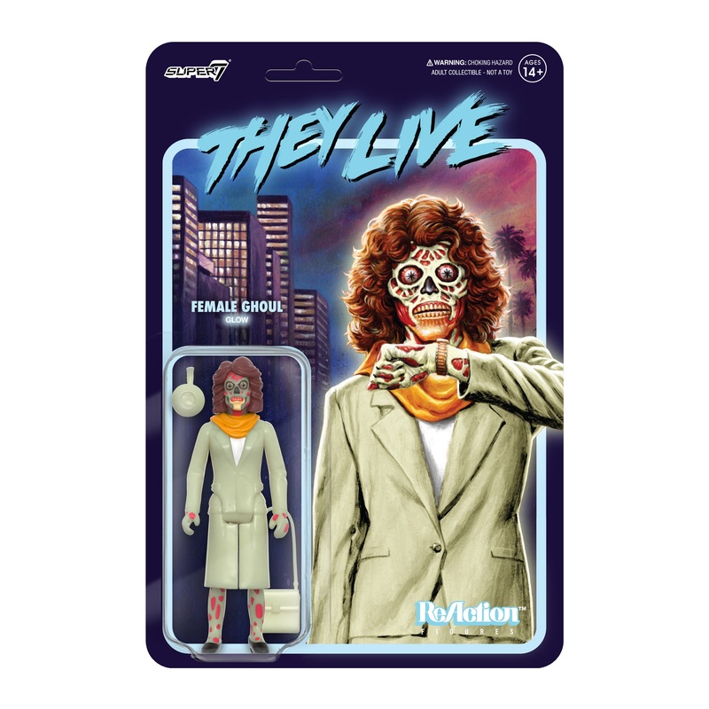 They Live ReAction Wave 2 – Female Ghoul (Glow)