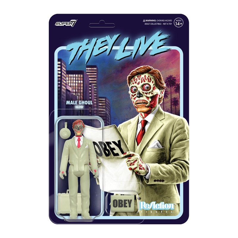 They Live ReAction Wave 2 – Male Ghoul (Glow)