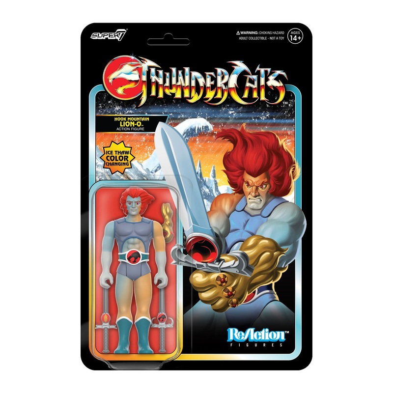 ThunderCats ReAction Wave 5 – Hook Mountain Lion-O (Ice Thaw Color Change)