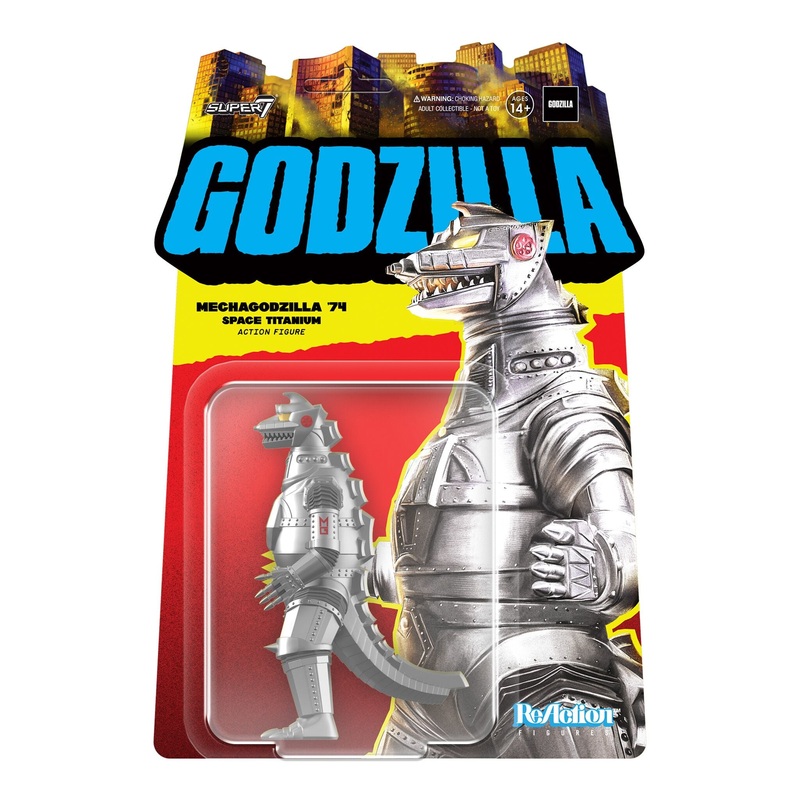 Toho ReAction Figures Wave 03 – Mechagodzilla ’74 (Space Titanium)