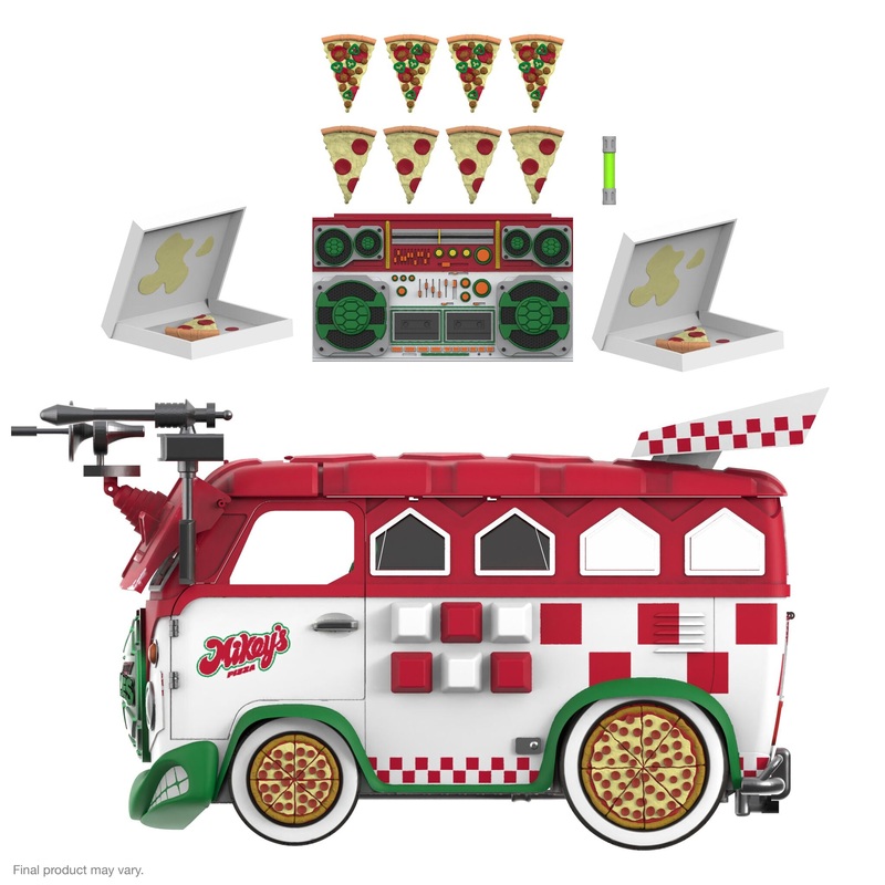 Teenage Mutant Ninja Turtles ULTIMATES! Vehicle – Pizza Party Wagon