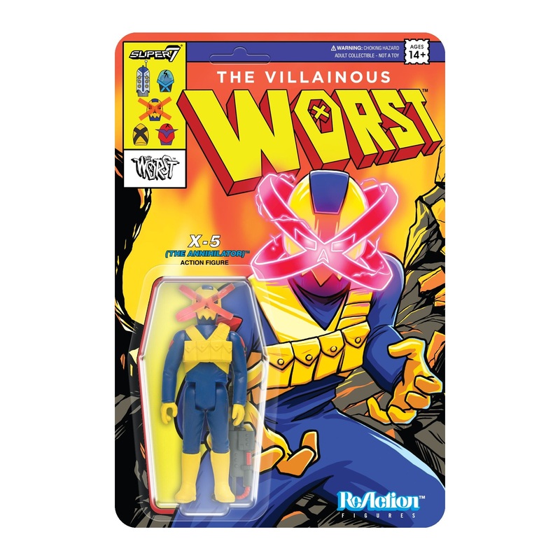 The Worst ReAction Figures Wave 05 (Mutant Team) – X5 (The Annihilator)