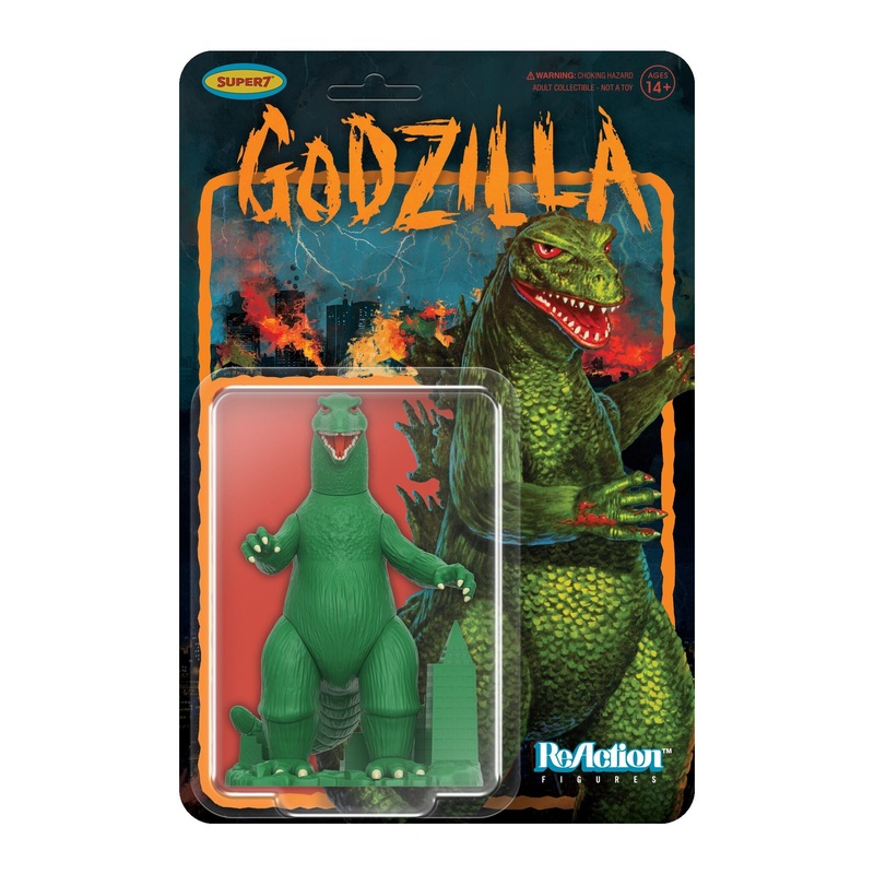 Toho ReAction Figures – Godzilla (Model Kit on Card)