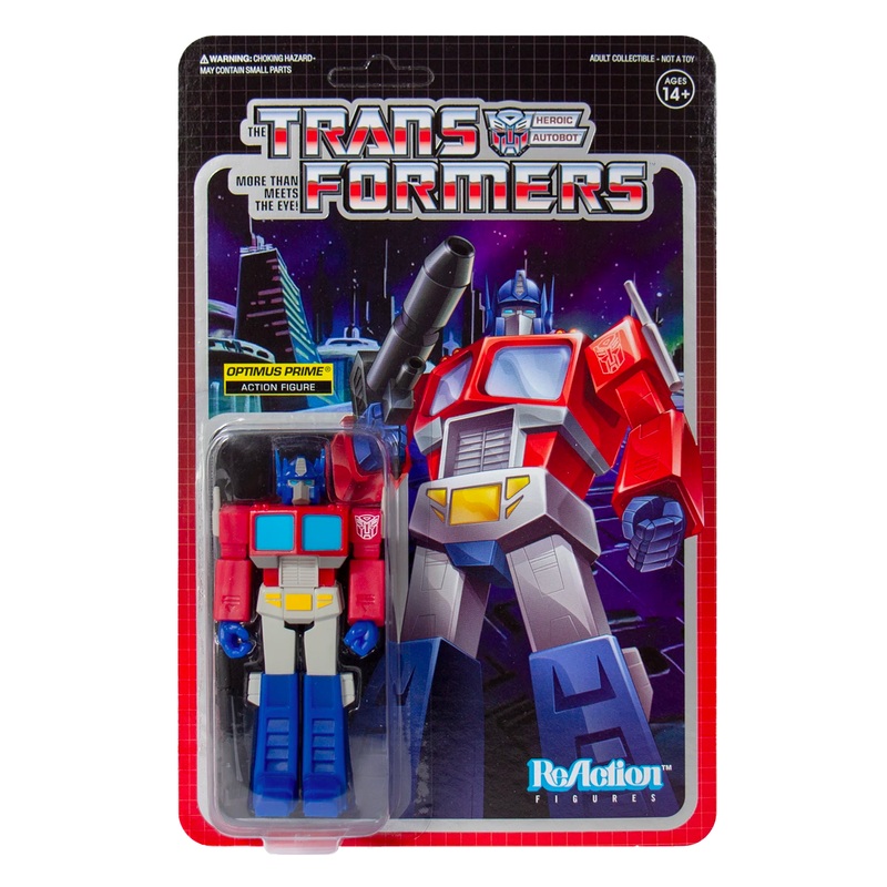 Transformers ReAction Figure – Optimus Prime