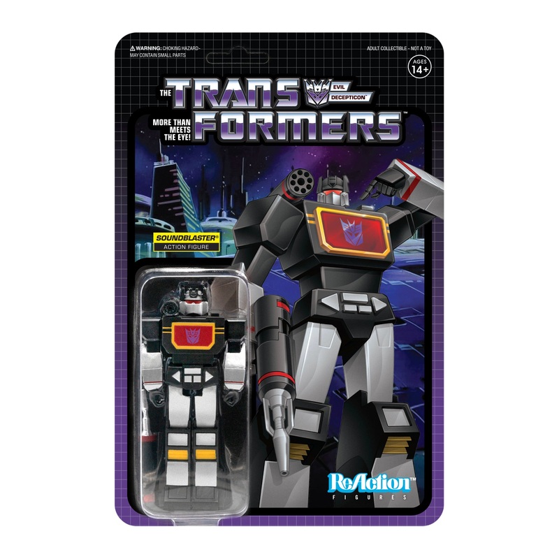 Transformers Reaction Figure – Soundblaster