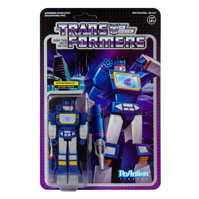 Transformers ReAction Figure – Soundwave