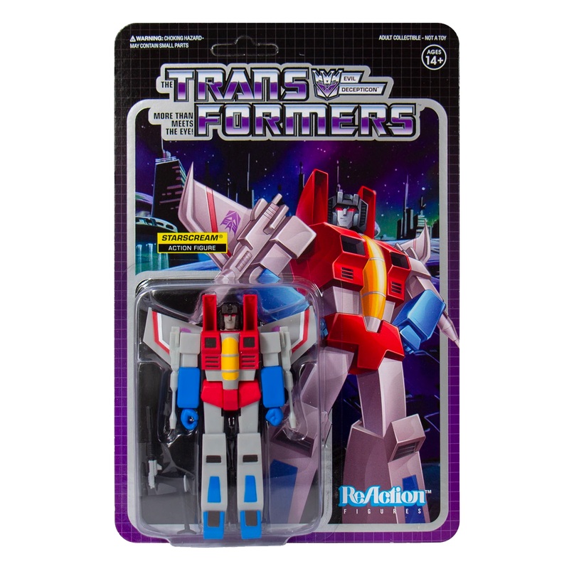Transformers ReAction Figure – Starscream