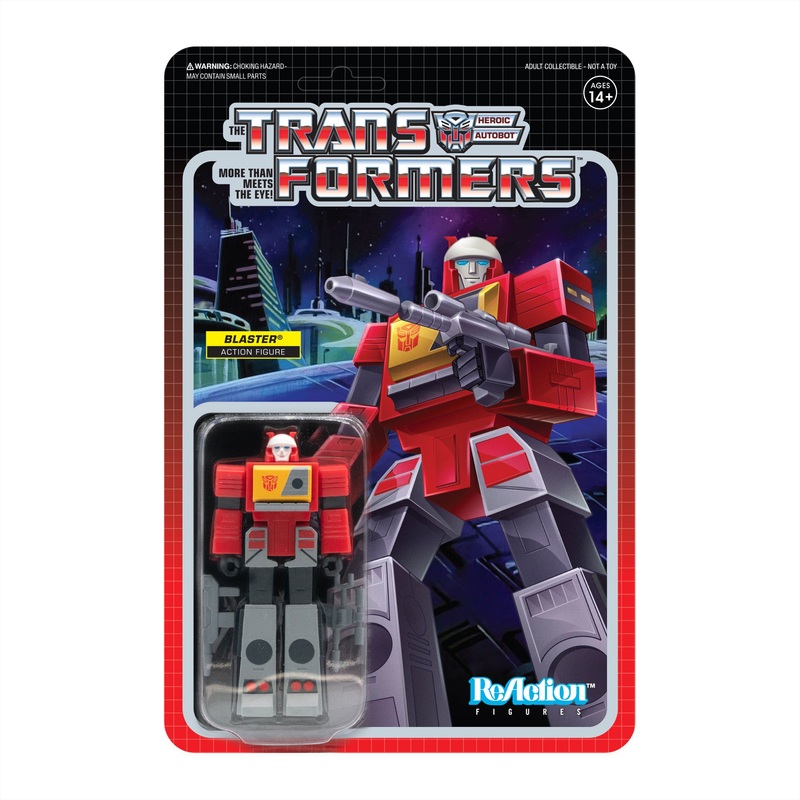 Transformers ReAction Figure Wave 3 – Blaster