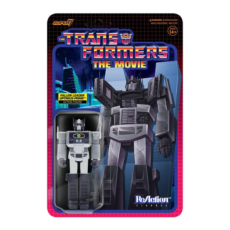 Transformers ReAction Figure Wave 4 – Fallen Leader Optimus Prime