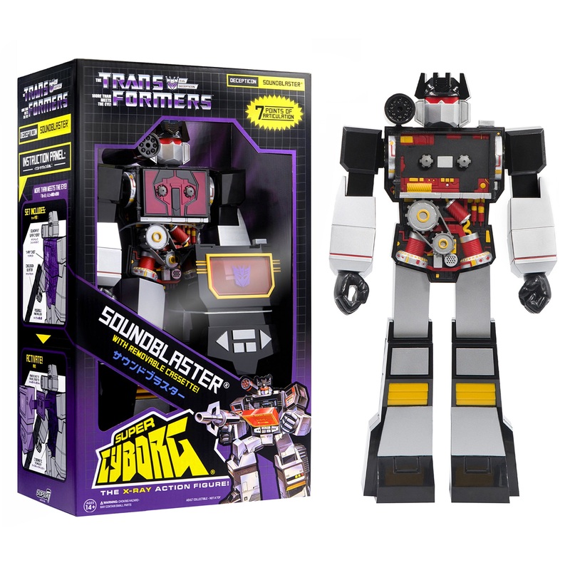 Transformers Super Cyborg – Soundwave (Soundblaster)