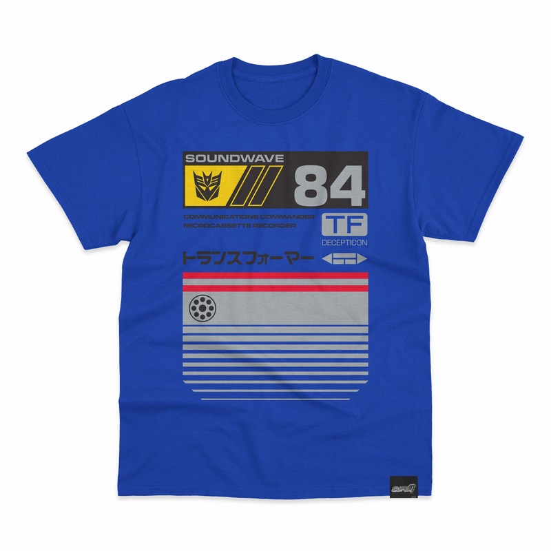 Transformers T-Shirt – Soundwave 84 Commander