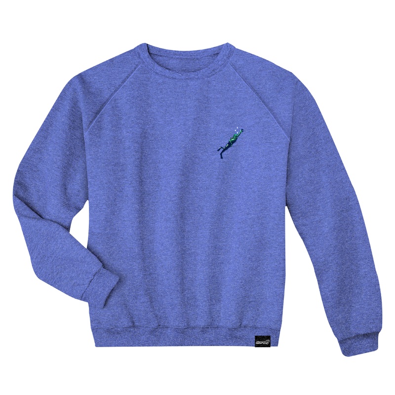 Universal Monsters Embroidered Crewneck – Creature from the Black Lagoon