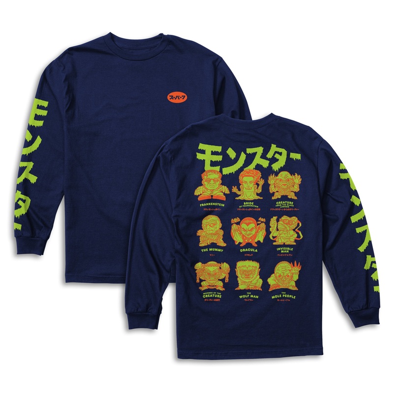 Universal Monsters Long Sleeve T-shirt – Keshi Monsters