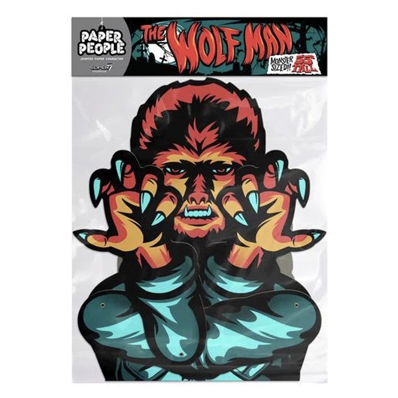 Universal Monsters Paper People – The Wolf Man