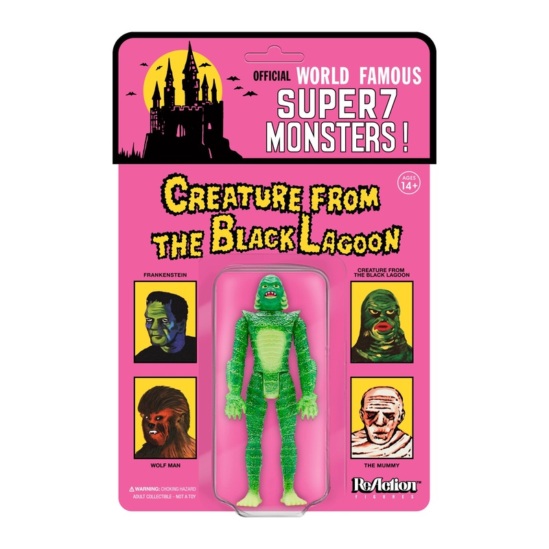 Universal Monsters ReAction Figure – Super Creature (Narrow Sculpt on Card)