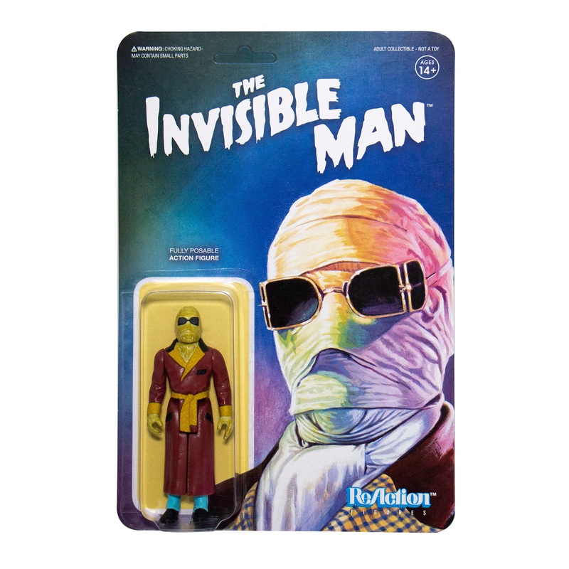 Universal Monsters ReAction Figure – The Invisible Man