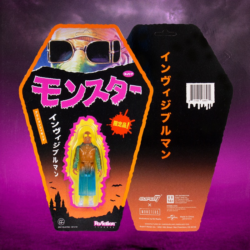 Universal Monsters ReAction Figure – The Invisible Man (SDCC 2019)