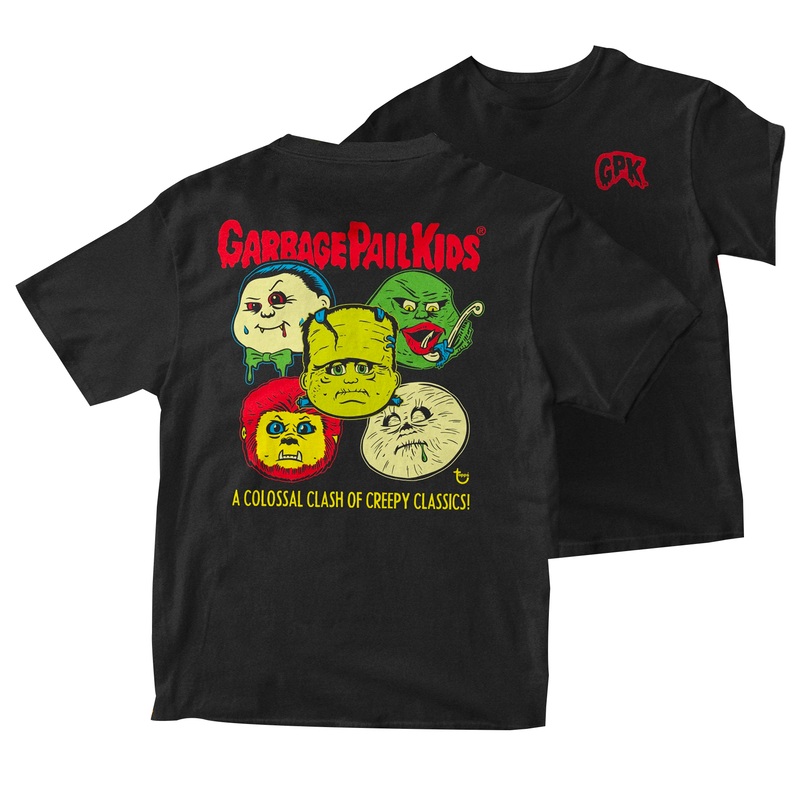 Universal Monsters x Garbage Pail Kids T-shirt – Creepy Classics