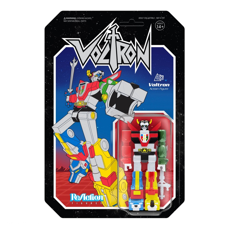 Voltron ReAction Figure – Voltron (Metallic)