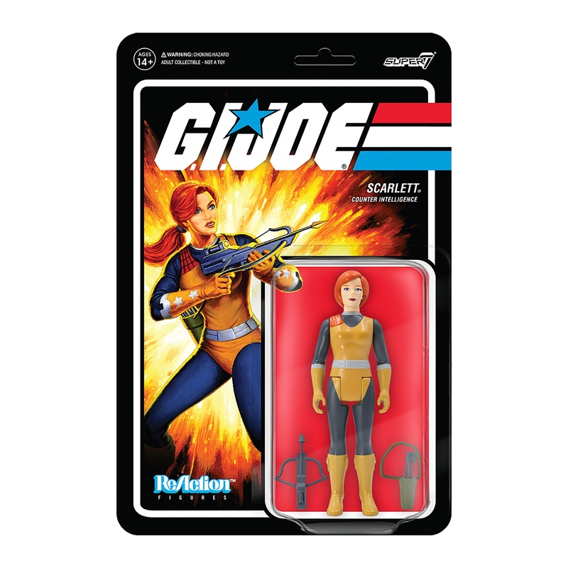 G.I. Joe ReAction Figures Wave 1 – Scarlett