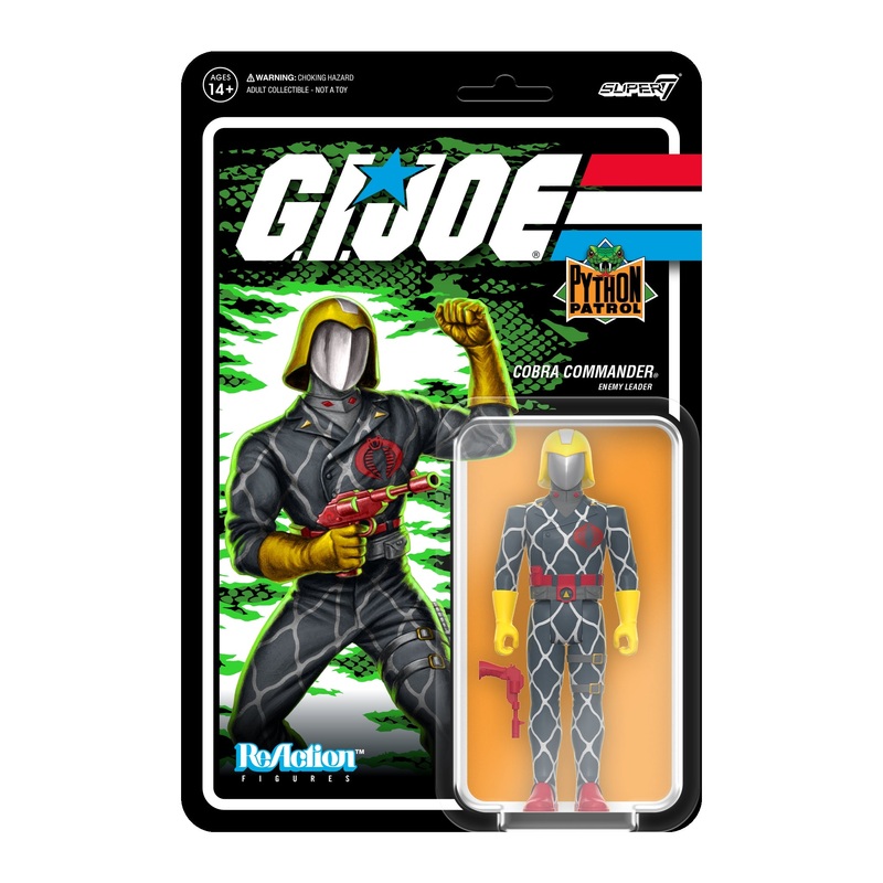 G.I. Joe ReAction Figures Wave 6 – Python Patrol Cobra Commander
