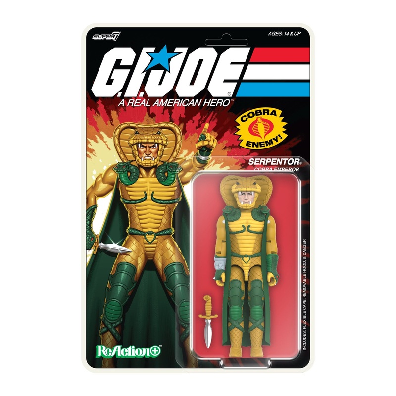 G.I. Joe ReAction+ Wave 02 – Serpentor (Cartoon)