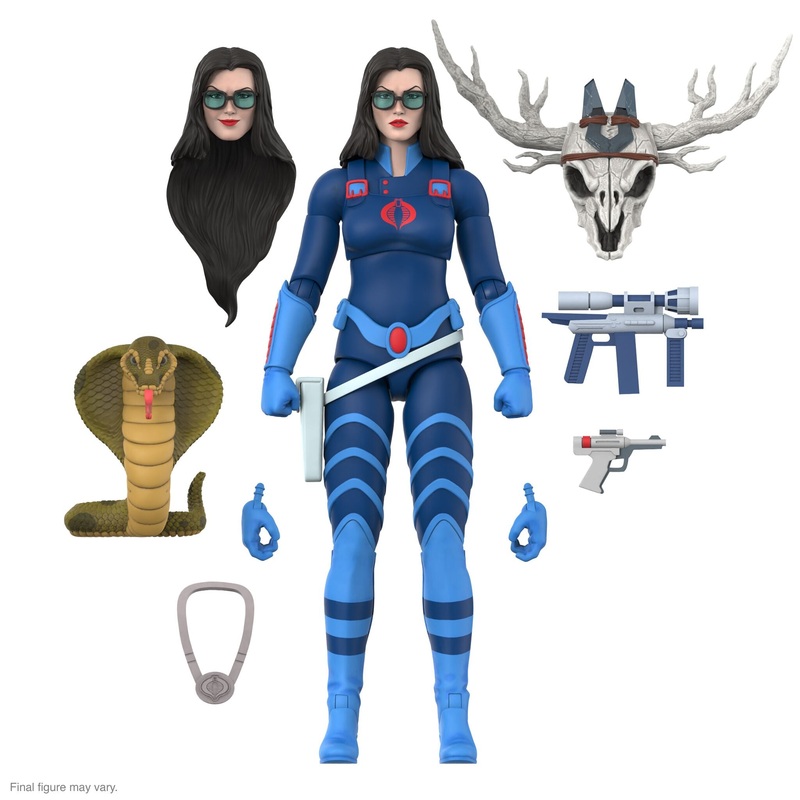 G.I. Joe ULTIMATES! Wave 06 (DIC) – Baroness (Dark Blue)