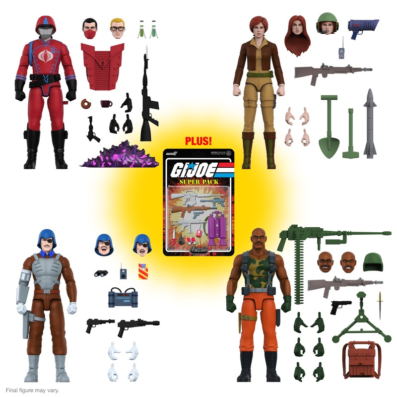 G.I. Joe ULTIMATES! Wave 5 – Set of 4
