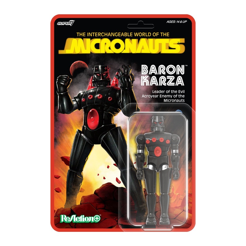 Micronauts ReAction+ Wave 01 – Baron Karza