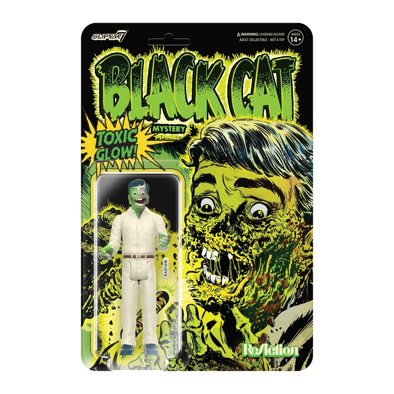 Pre-Code Horror ReAction W3 – Black Cat Mystery – Radium Man(Glow)