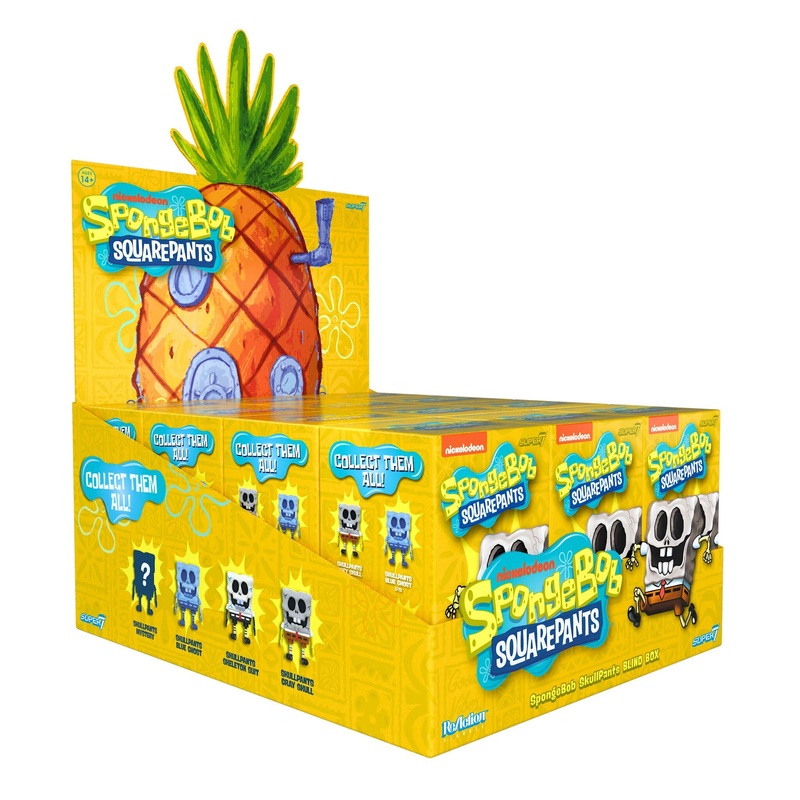Spongebob Squarepants Blind Box Wave 01 – Blind Box Flat