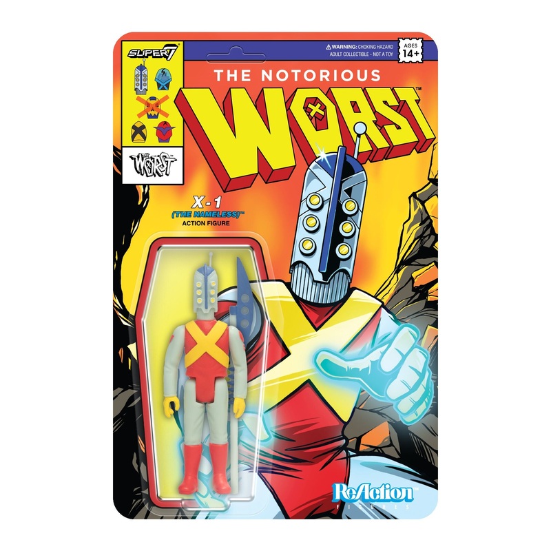 The Worst ReAction Figures Wave 05 (Mutant Team) – X1 (The Nameless)