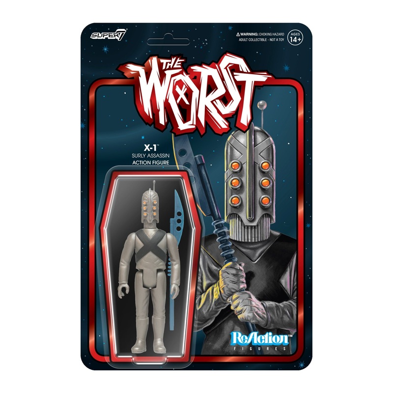 The Worst ReAction Figures Wave 06 (Scum Squad) – X-1