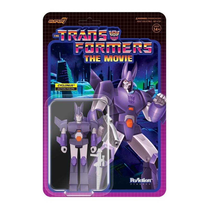 Transformers ReAction Figures Wave 6 – Cyclonus (G1)