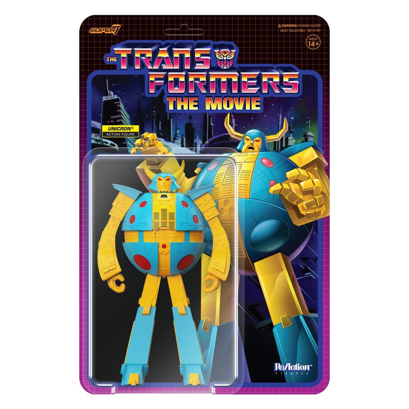 Transformers ReAction Figures Wave 6 – Unicron (Original Toy Prototype)