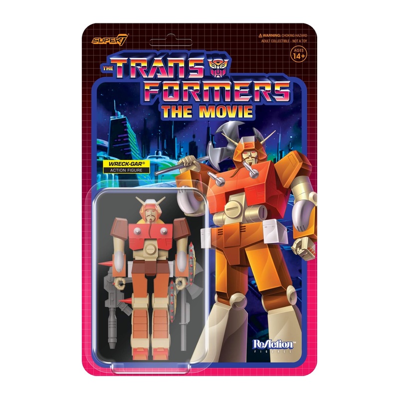 Transformers ReAction Figures Wave 6 – Wreck-Gar (G1)
